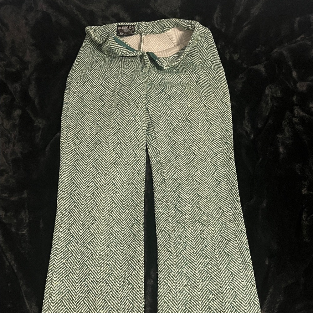Vintage 70s green pants
